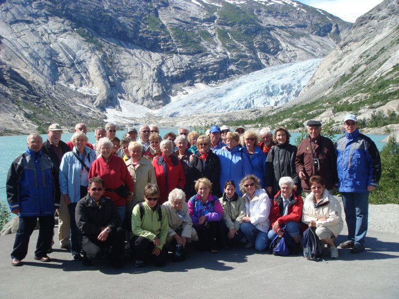 Gruppenbild Norwegentour